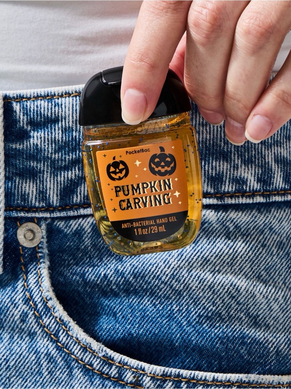 Bath & Body Works Pumpkin Carving Foaming Hand Soap + Pocket Bac handsanitizer - Picture 8 of 8